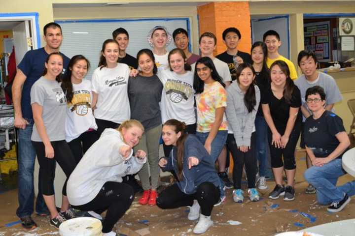 Hackensack's BCA Students Volunteer At St. Paul's In Paterson