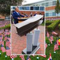 Port Authority Chairman, Companions Praise Cedar Grove High School's 9/11 Remembrance