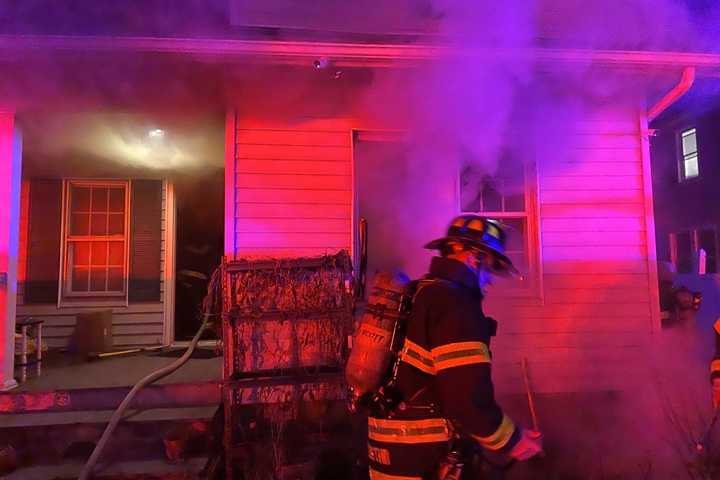 House Fire Displaces 10 Residents, Dog In Norwalk