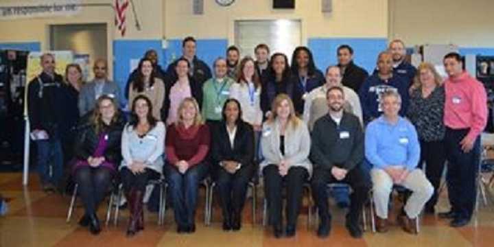 Central Hudson employees are mentoring students at Poughkeepsie High School.