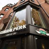 <p>Grab your friends, and run to the Central Perk Coffeehouse at 205 Newbury St. in Boston. The cafe, based on the "Friends" series hangout is paying tribute to the late Matthew Perry, who played Chandler Bing on the show.&nbsp;</p>