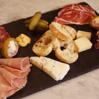 <p>Charcuterie for Two (Prosciutto di Parma, Soppressata, Capicola, parmesan and gorgonzola)</p>