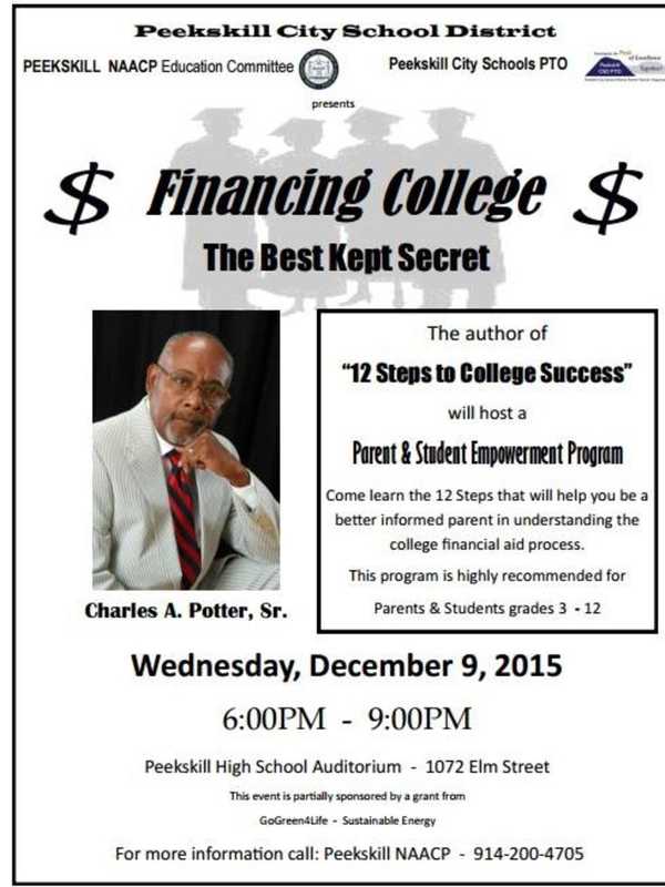Author Offers Tips For College Success In Peekskill Discussion
