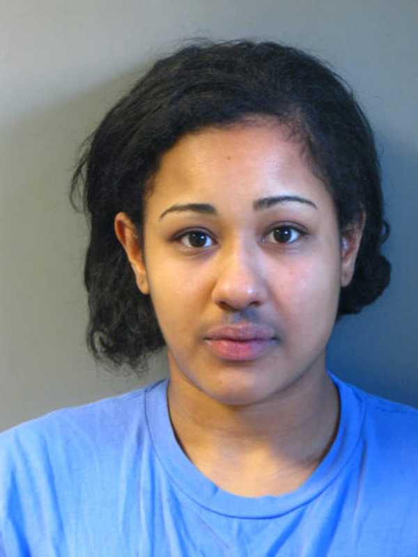 Woman Kicks, Punches, Spits On Officer Following Nassau Crash, Police Say