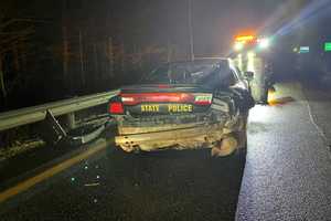 Unlicensed Chelsea Driver Slams Into NH State Trooper Cruiser: Police