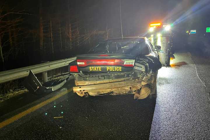 Unlicensed Chelsea Driver Slams Into NH State Trooper Cruiser: Police