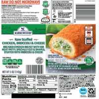 Recall Issued For Frozen Chicken Products Due To Possible Salmonella Contamination