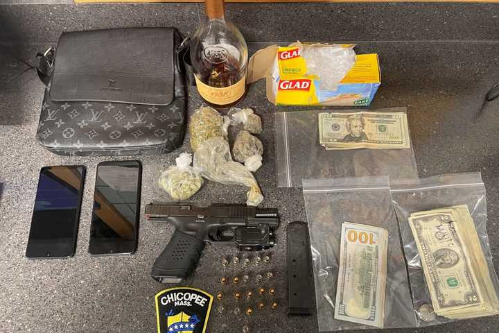 Missing Light Leads To Stolen Gun, Drug Busts In Chicopee: Police