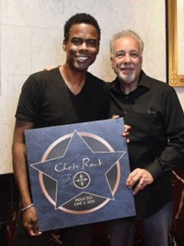 Comedian Chris Rock  Inducted Into Mohegan Sun Walk Of Fame