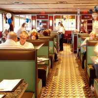 <p>City Limits in Stamford has a fun upscale diner vibe.</p>