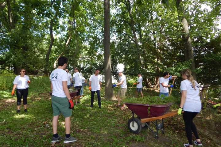 Greenwich Investment Managers Build Outdoor Classroom For Stamford Students
