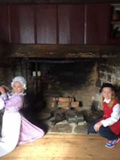 Kids Experience Colonial Cooking, Customs At Wilton Historical Society