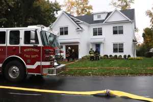 Westport Firefighters Put Out Blaze Near Fireplace In Colonial Road Home