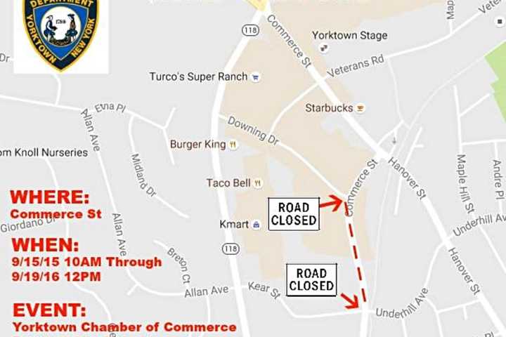 Yorktown Heights' Commerce Street Closed For Festival