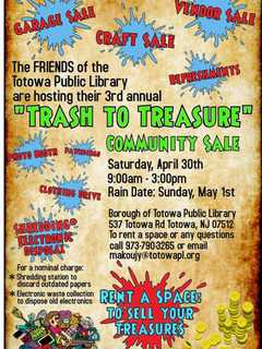Totowa Library Plans 'Trash To Treasure' Community Sale