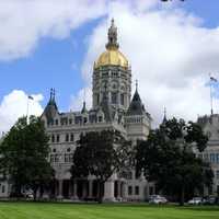 Police Boost Security At CT Capitol Following Charlie Kirk Assassination