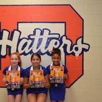 <p>Kiera McCarthy, Emily Bustelo, and Ella Brown, the three Junior Hatters who earned All-Star status after tryouts in August, look forward to marching with other All-Americans in the 97th annual Thanksgiving Day Parade in Philadelphia.</p>