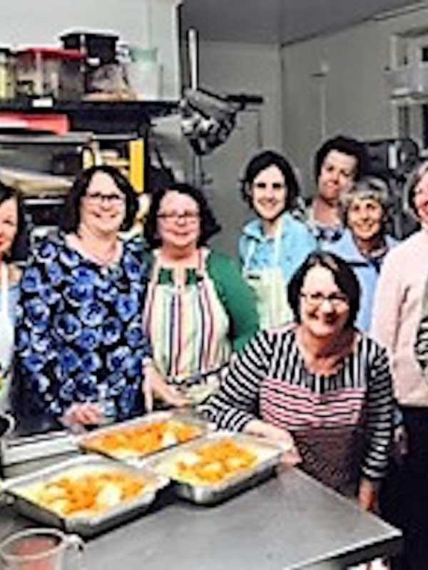Woman’s Club Of White Plains Cooks for Grace Church Soup Kitchen