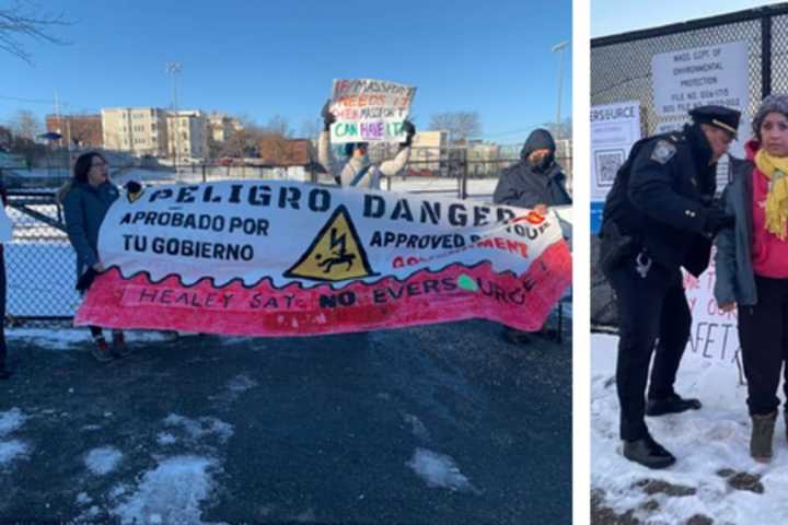 6 People Arrested At Eversource Substation Protest In East Boston