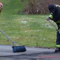 <p>Groveland Fire Department cleans up a hazardous materials spill.</p>