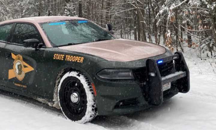 A New Hampshire State Police cruiser.