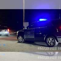 <p>Massachusetts State Police were among the departments that went to the scene to provide mutual aid.</p>