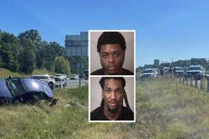 Laurel Carjacker Wrecks Stolen Vehicle In Wild I-95 Pursuit With Brother, Baby, Loaded Guns: PD