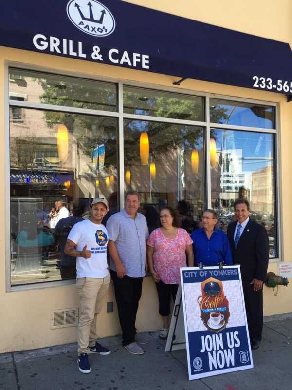 Enjoy Coffee With A Cop In Yonkers