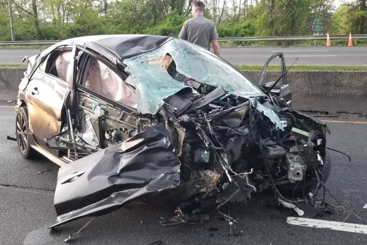 Five Hospitalized After Two-Vehicle Crash On I-95 In Westport