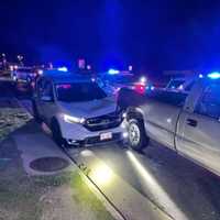 Chase In Stafford Ends After Driver Crashes Into Stopped Truck: Police
