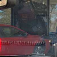 <p>Multiple fire departments responded to the Purchase Post Office after a car crashed into the building.</p>