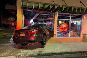 Car Crashes Into Long Island Taco Bell