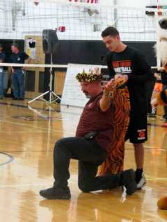 Croton-Harmon Tigers Show Off Orange, Black Pride During Pep Rally