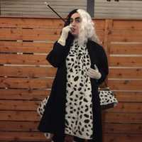 <p>Therese Stanford as Cruella Deville.</p>