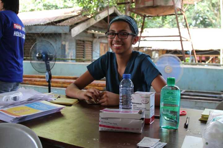 Czarina Marie Alfonso of Clifton, an aspiring doctor and sophomore at the Academy of the Holy Angels in Demarest.