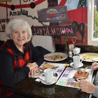 <p>Gillian and Allan Volerich of Wanaque had lunch at the Oakland Diner on Wednesday.</p>