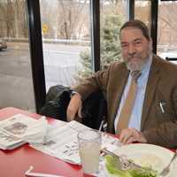 <p>Dr. Burton Seitler of Ringwood had lunch at the Oakland Diner Wednesday.</p>