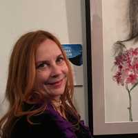 Floral Fun: Darien Artist Leads Adult Painting Night Out