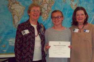 New Canaan Sixth-Grader Earns First Place In American History Essay Contest