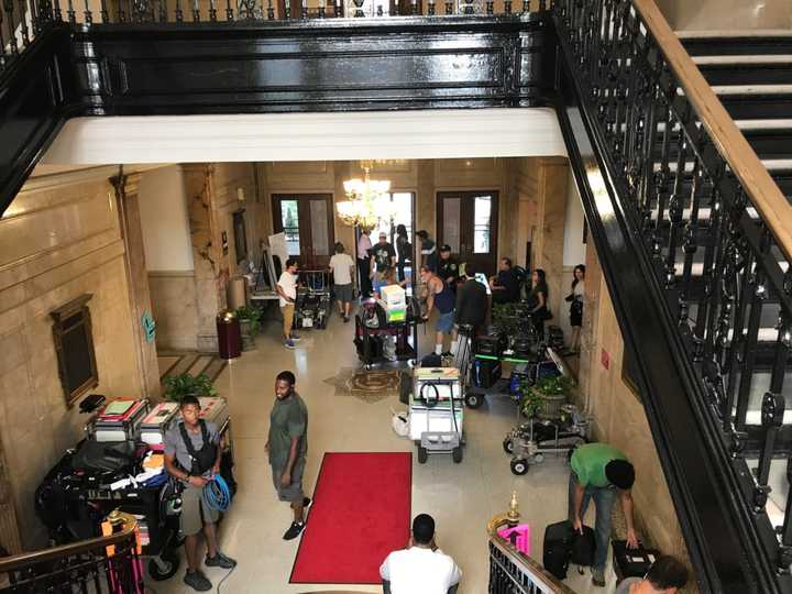 Amazon&#x27;s &quot;Sneaky Pete&quot; was filming in Mount Vernon earlier this week.