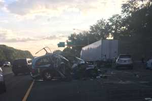 Multi-Vehicle Crash Causes Traffic Jams On I-95 In Greenwich