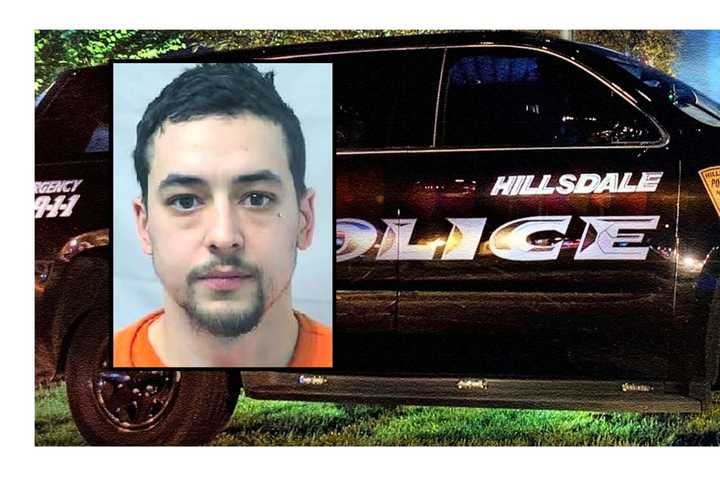 GOTCHA! Police From Neighboring Towns, Sheriff's K9 Help Hillsdale PD Nab Career Criminal