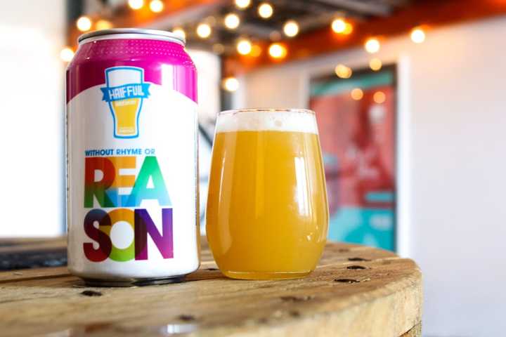 Half Full Brewery will be releasing its latest product — Amelia in the new line dubbed Without Rhyme Or Reason — on Wednesday. It will be brewed just once, and cans will be available only at the brewery.