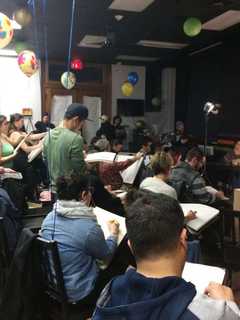 Next ‘Drink & Draw’ In Mamaroneck, Where Artists Sketch While Socializing