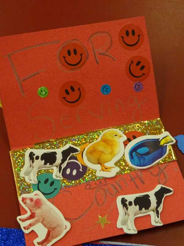 Mahwah's Littlest Kids Say Thanks To Veterans