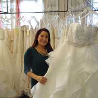 <p>Christina Stec of Fair Lawn owns Sisters Bridal Boutique in Garfield.</p>