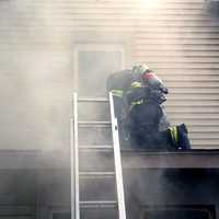 Fire Ravages Maywood Home
