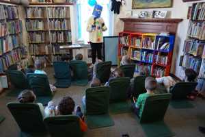 Pete the Cat Visits Pawling Library, Delights With Song, Stories, Games