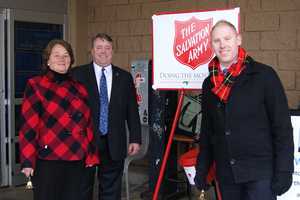 Danbury Lawmakers Ring In Donations For Salvation Army 
