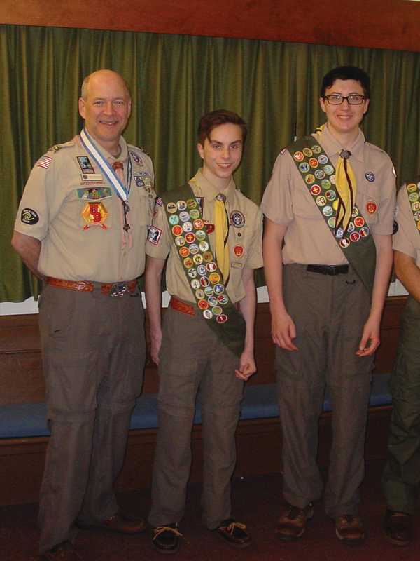 Goldens Bridge Troop Members Earn Eagle Scout Awards
